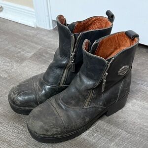 Harley-Davidson Women’s Black Leather Boots